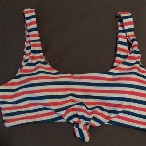 Pink & Blue Swim Top!